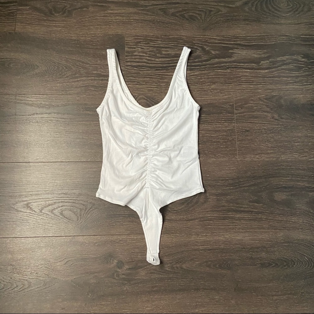 Nordstrom Open Edit White Bodysuit